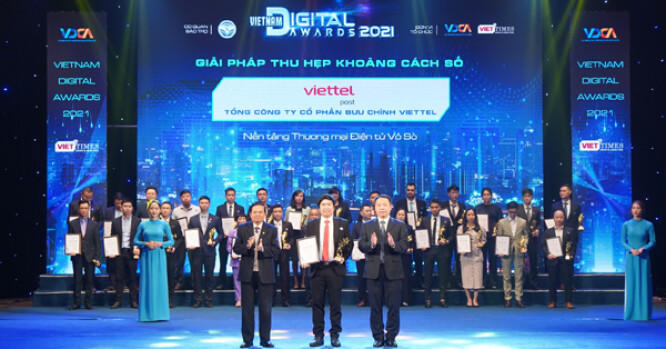 Viettel won big reward at Vietnam Digital Awards 2021
