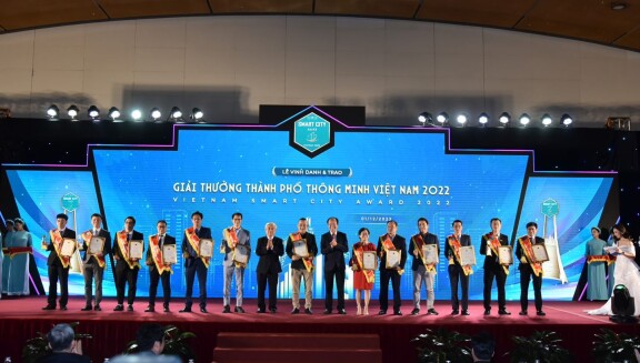 VOTO và VTAG được vinh danh tại lễ trao giải “Thành phố thông minh 2022”