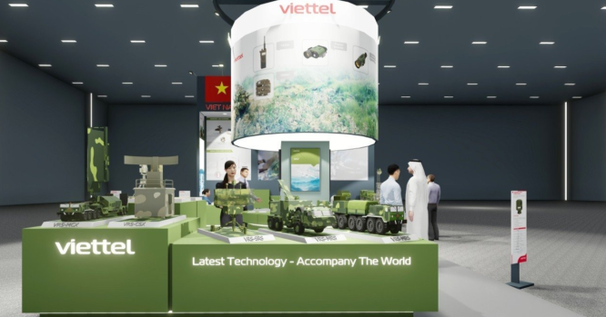 Cutting-edge defense industrial products of Viettel will be presented at the International Defense Industry Exhibition