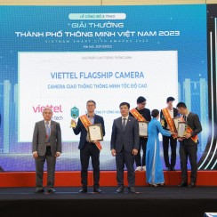 Camera giao thông VHT chiến thắng hạng mục Giải pháp Giao thông thông minh