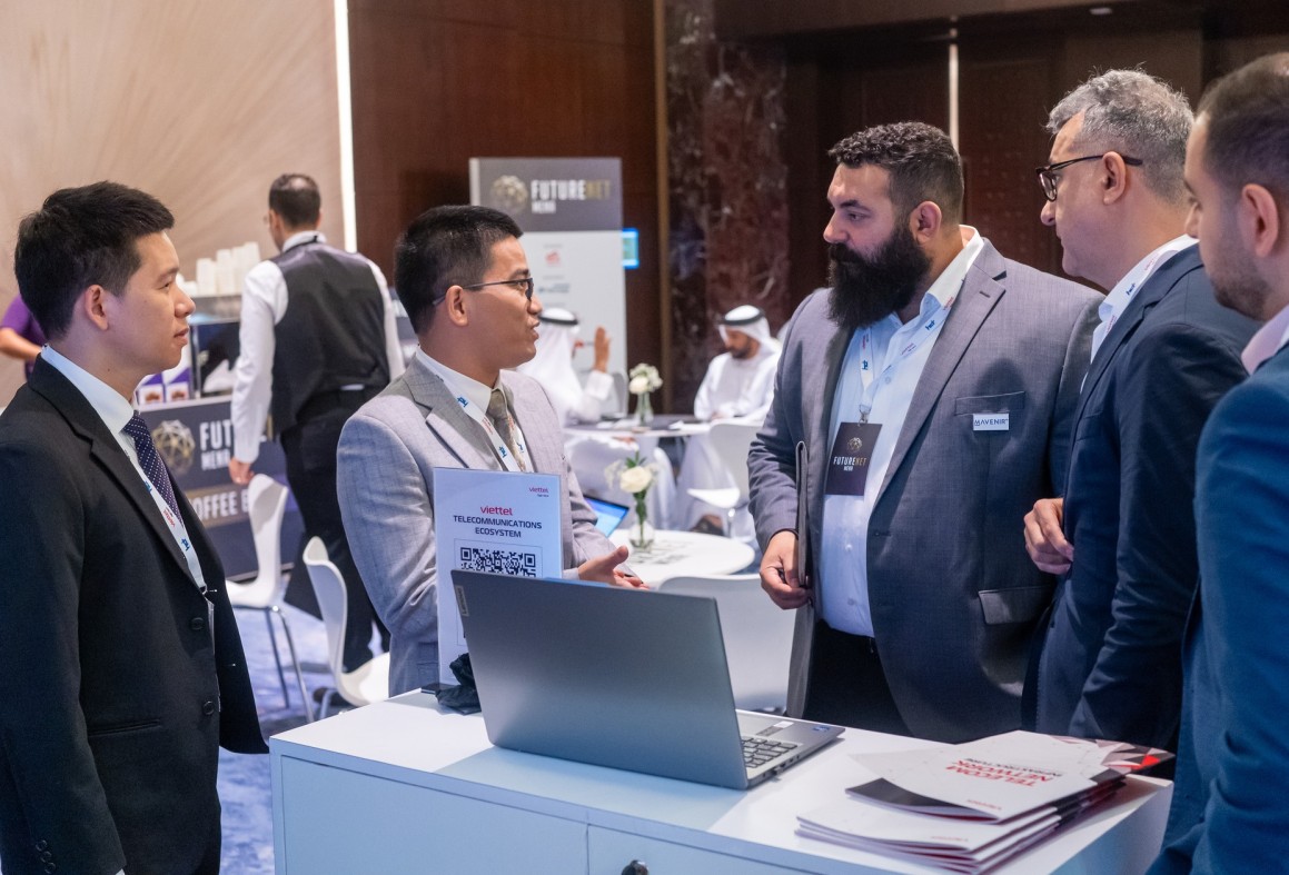 Viettel High Tech và HCT tham dự triển lãm FutureNet MENA 2025