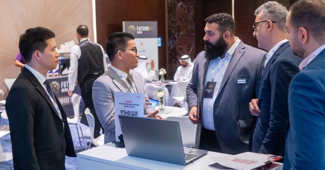 Viettel High Tech và HCT tham dự triển lãm FutureNet MENA 2025