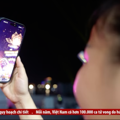 Lạc vào thế giới AR giữa bầu trời sông Hàn
