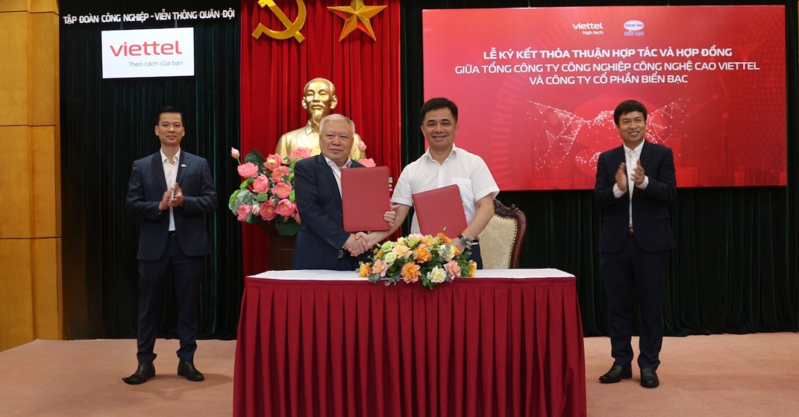Viettel High Tech và BIển Bạc hợp tác thương mại hóa Camera giao thông AI kết nối 5G<