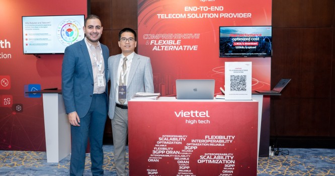 Viettel High Tech and HCT participate in FutureNet MENA 2025