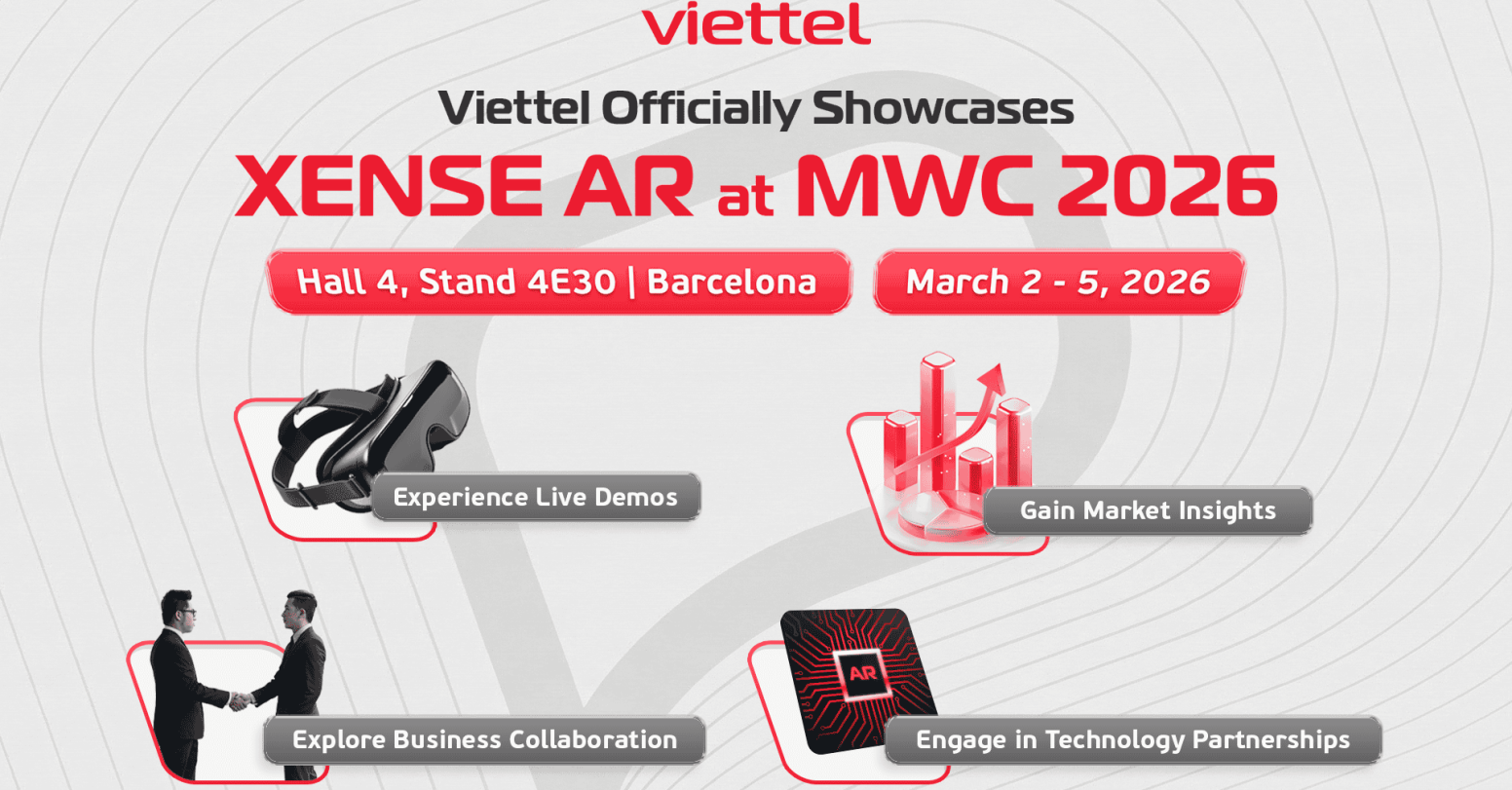 Viettel Officially Showcases Xense AR at MWC 2026 Barcelona<