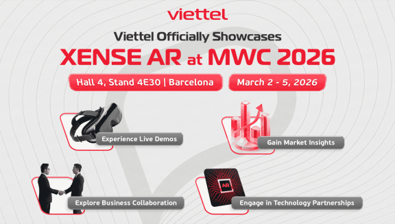 Viettel Officially Showcases Xense AR at MWC 2026 Barcelona