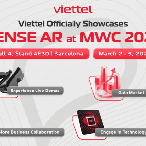 Viettel Xense AR chính thức góp mặt tại MWC 2026 Barcelona