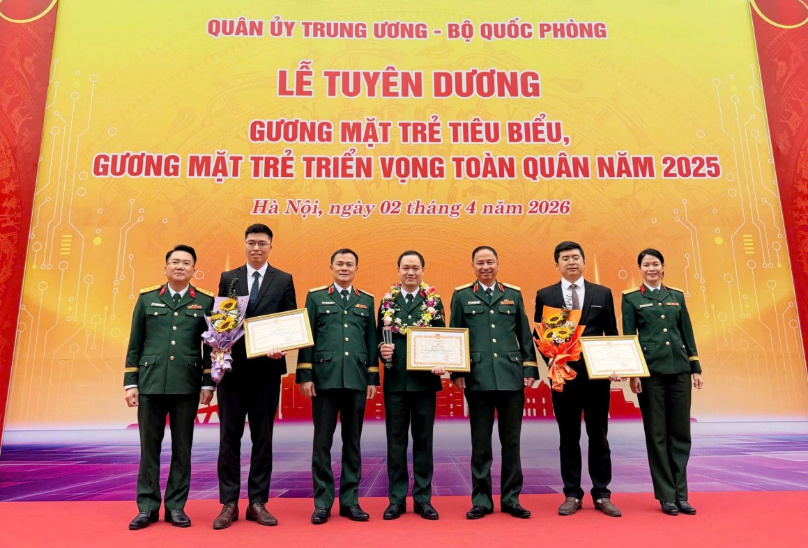 Viettel High Tech có 2 cá nhân được tuyên dương “Gương mặt trẻ triển vọng toàn quân” 2025