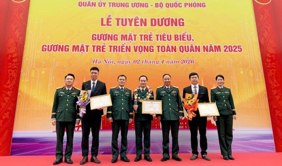 Viettel High Tech có 2 cá nhân được tuyên dương “Gương mặt trẻ triển vọng toàn quân” 2025