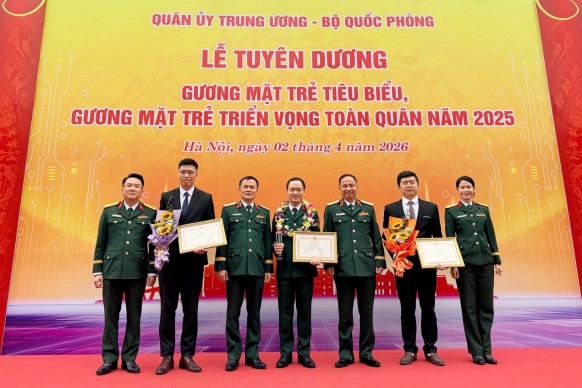 Viettel High Tech có 2 cá nhân được tuyên dương “Gương mặt trẻ triển vọng toàn quân” 2025