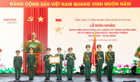 Viettel High Tech ghi dấu hành trình 15 năm 'công nghệ tiên phong, phụng sự Tổ quốc