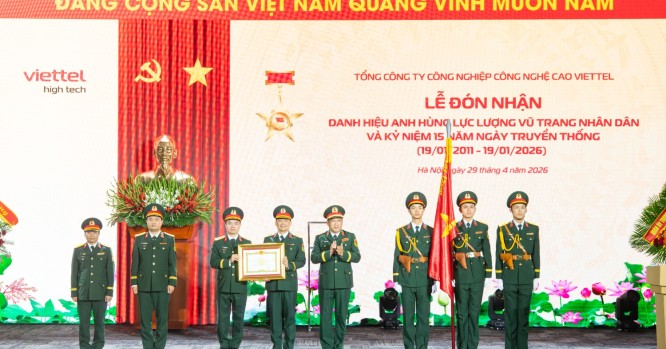 Viettel High Tech ghi dấu hành trình 15 năm 'công nghệ tiên phong, phụng sự Tổ quốc