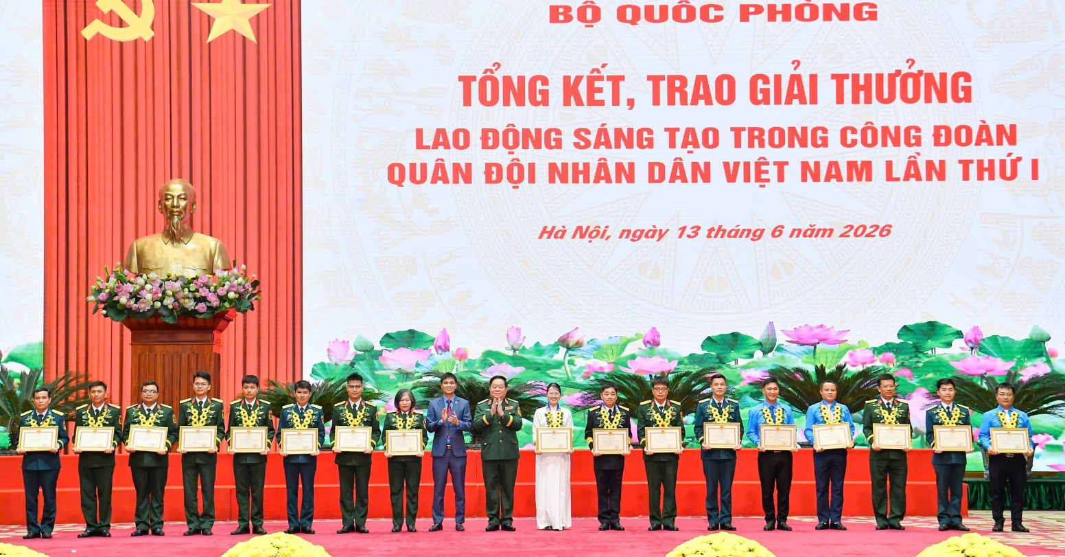 Viettel High Tech đạt giải Nhì Giải thưởng Lao động sáng tạo Công đoàn Quân đội<