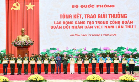 Viettel High Tech đạt giải Nhì Giải thưởng Lao động sáng tạo Công đoàn Quân đội