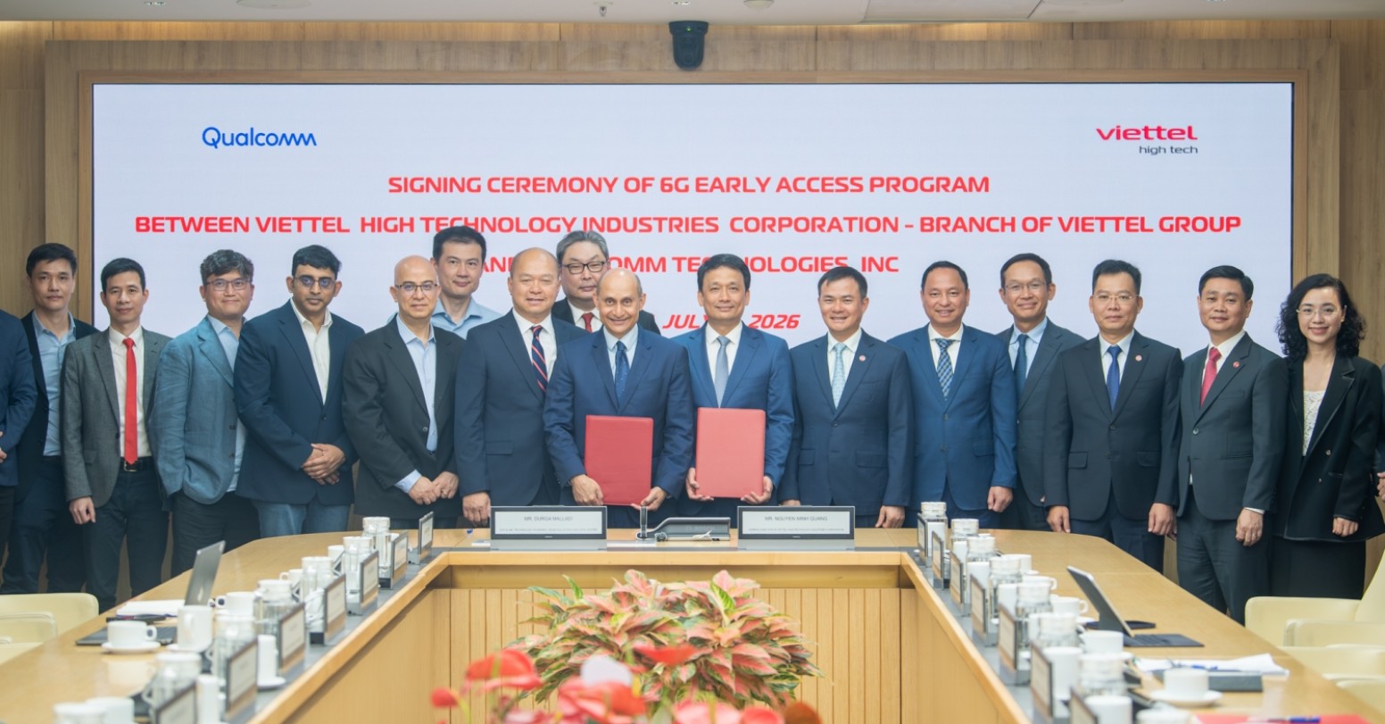 Viettel High Tech Becomes the First Partner to Join Qualcomm's 6G Platform Early Access Program<