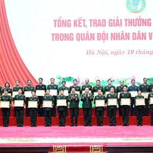 Tổng công ty Công nghiệp Công nghệ cao Viettel đạt Giải Nhất và Giải Nhì Giải thưởng Tuổi trẻ sáng tạo trong Quân đội