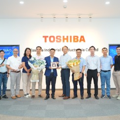 Viettel High Tech triển khai thành công mạng 5G Private tại nhà máy Toshiba