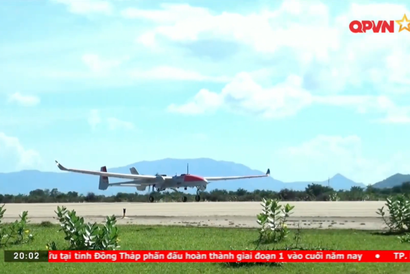 Bay thử nghiệm UAV tác chiến đa năng do Viettel High Tech nghiên cứu, phát triển