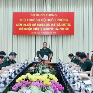 Khẩn trương hoàn thiện, nghiệm thu pháo tự hành PTH-152